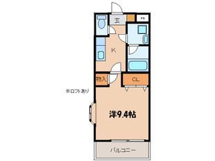 西尾口駅 徒歩15分 2階の物件間取画像